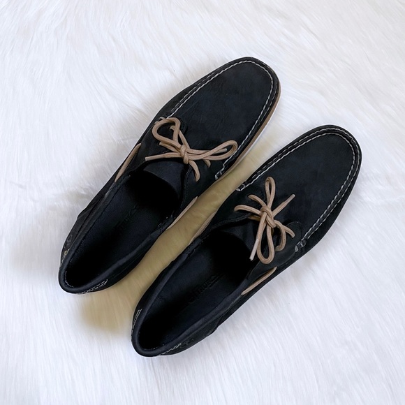 Timberland Men’s Atlantis Break Black Boat Shoes - Picture 2 of 7